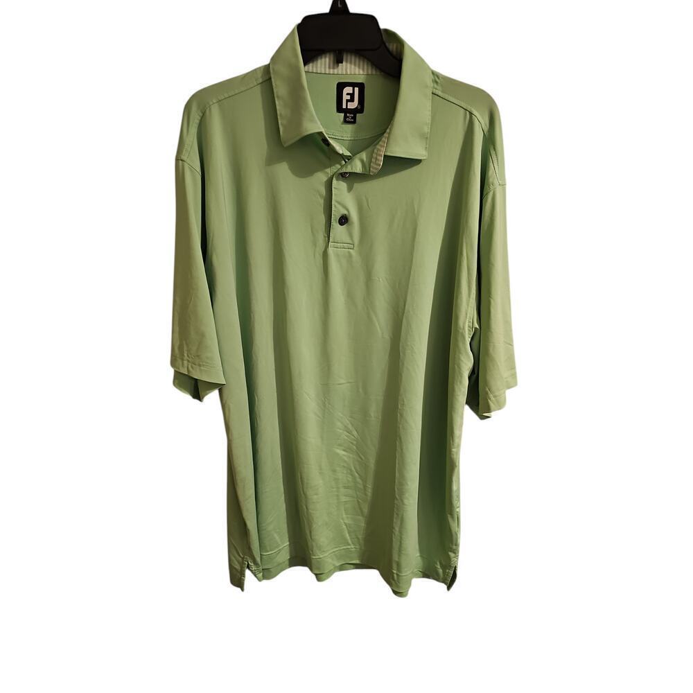 Footjoy Performance Polo golf shirt mint green size XL MT97